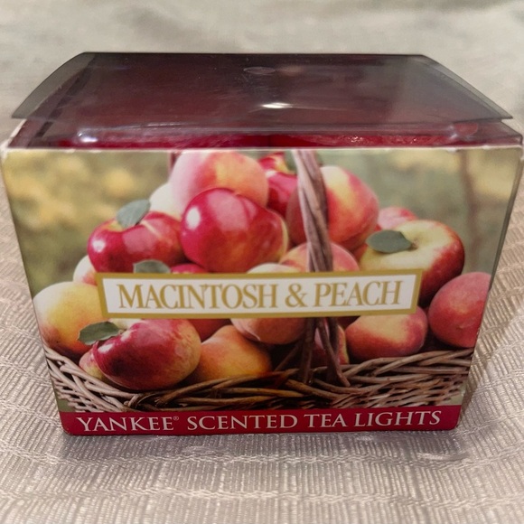 Macintosh & Peach Scented Tea Lights - Picture 1 of 3